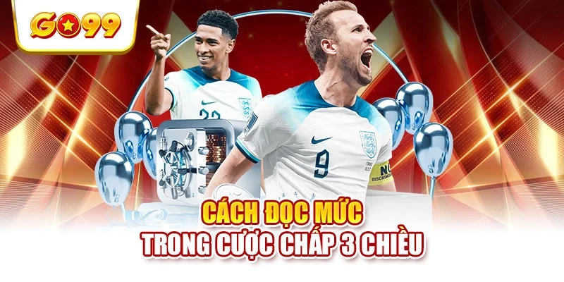 Cách đọc mức trong cược chấp 3 chiều